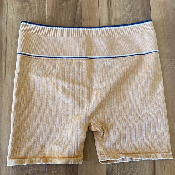 Free People Varsity Tipping Set Shorts - Picture 3 of 3
